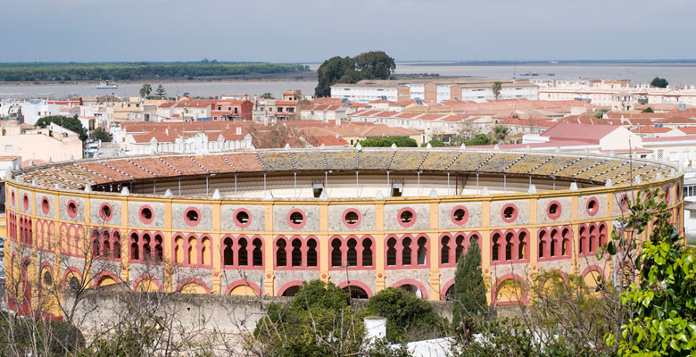 Frontal de la Plaza de Sanlúcar